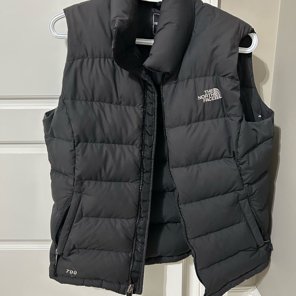 The North Face Black Puffer Vest